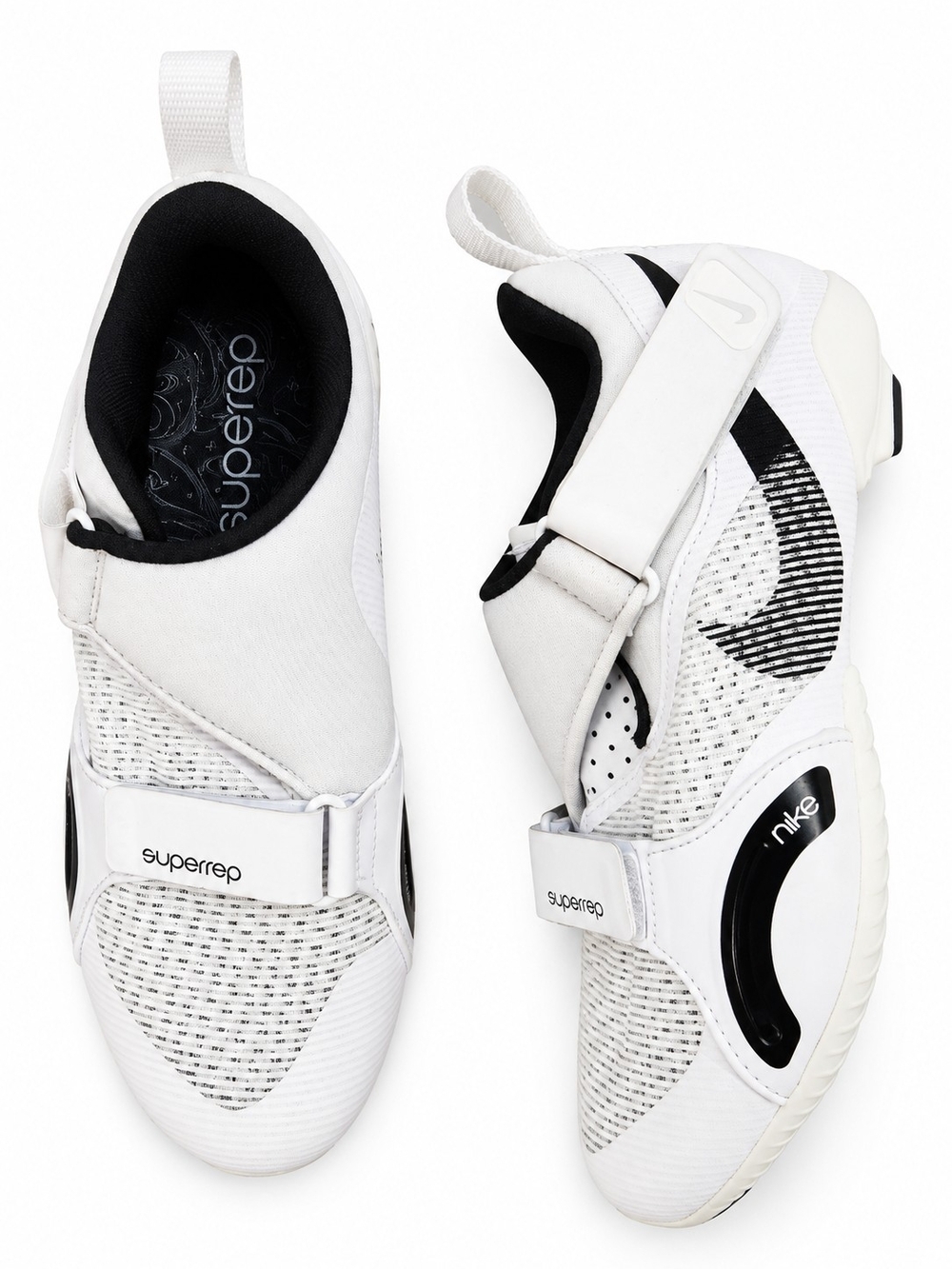 NEW Nike SuperRep Cycle Size 8 White Black